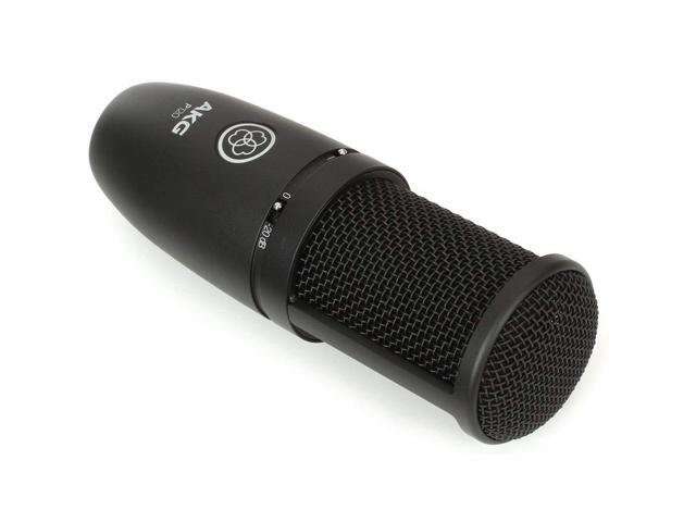 AKG - Wired P120 Professional Studio Condenser Microphone - Black - image 11