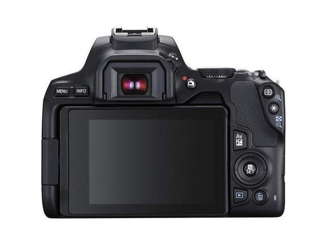 Canon EOS Rebel SL3 DSLR Camera (Black, Body Only) Bundle with 32GB Memory Card + LCD Screen Protectors and MORE
