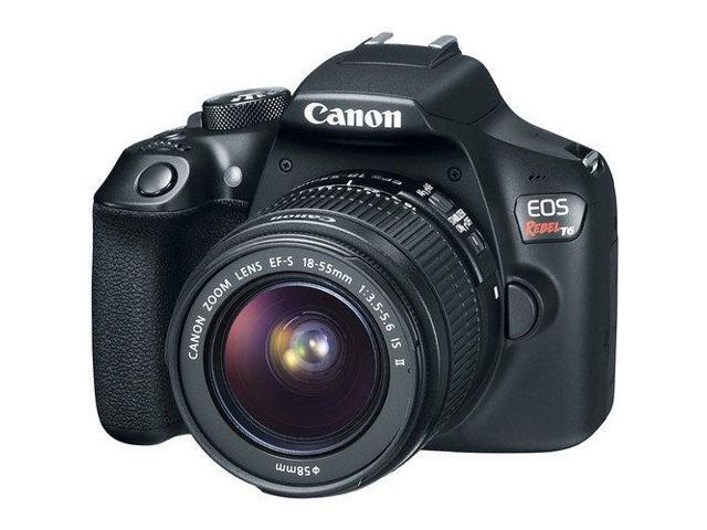 Canon EOS Rebel T6 DSLR Camera with 18-55mm Lens (1159C003) - Starter Bundle