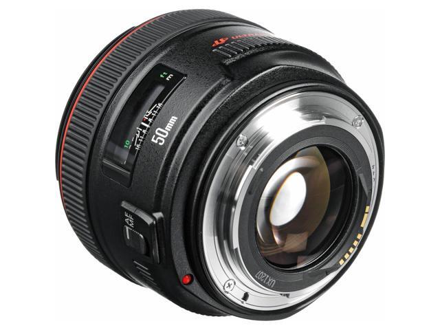 Canon EF 50mm f/1.2L USM Camera Lens (Intl Model) + 3 Pcs Filter Kit + Cleaning Kit