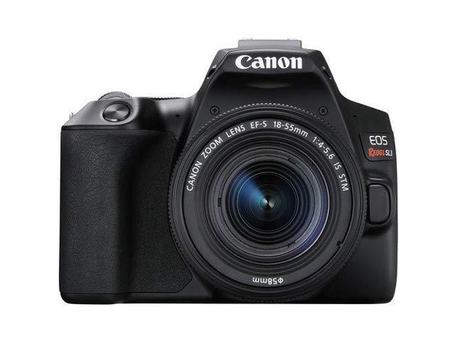 Canon EOS Rebel SL3 DSLR Camera with 18-55mm Lens (Black) Bundle with LCD Screen Protectors + Carrying Case and MORE