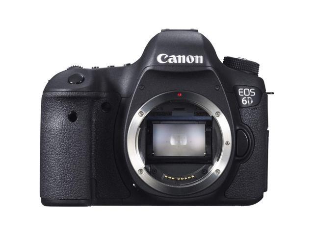 Canon EOS 6D DSLR Camera (Body Only) - (International Model) with Extra Accessory Bundle