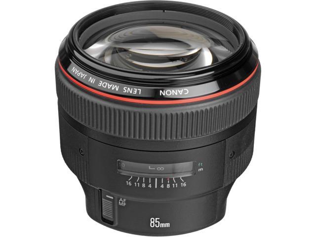 Canon EF 85MM F/1.2 L USM II Camera Lens (Intl Model) + 3 Pcs Filter Kit + Cleaning Kit