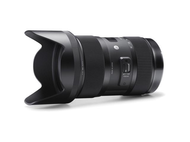 Sigma 18-35mm f/1.8 DC HSM Art Lens for Canon # 210-101 + 72mm 3 Piece Filter Kit + Lens Pen Cleaner + 72mm Wide Angle Lens + 272mm 2x Telephoto...