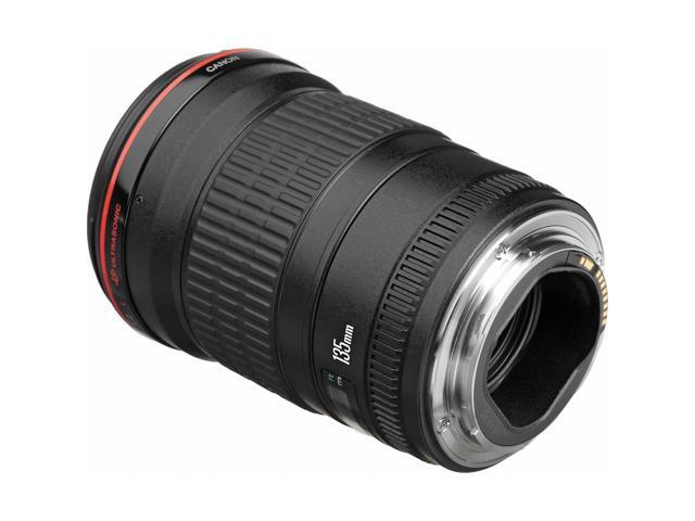 Canon EF 135mm f/2L USM Lens International Version (No Warranty) Professional Accessory Combo