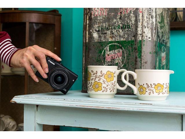 Canon EOS M100 Mirrorless Camera (Black) USA Model (Kit Box)