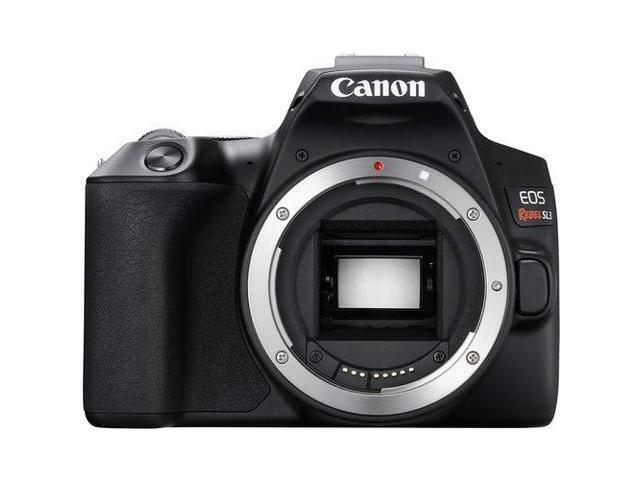 Canon EOS Rebel SL3 DSLR Camera (Black, Body Only) Bundle with 32GB Memory Card + LCD Screen Protectors and MORE