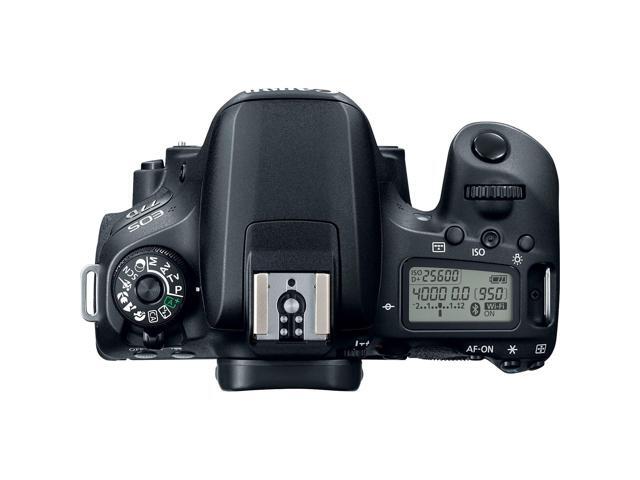 Canon EOS 77D DSLR Camera (Body Only) 24.2 MP CMOS - Pro Bundle - (Intl Model)