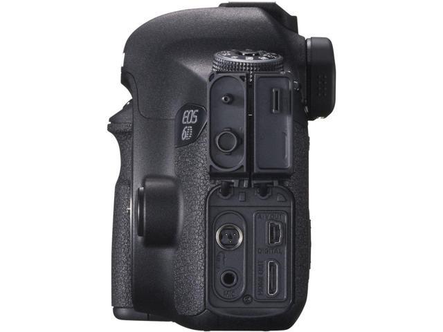 Canon EOS 6D DSLR Camera with 24-105mm is STM Lens + Professional Battery Grip + 4PC Macro Filter Kit + LED Kit + Extra