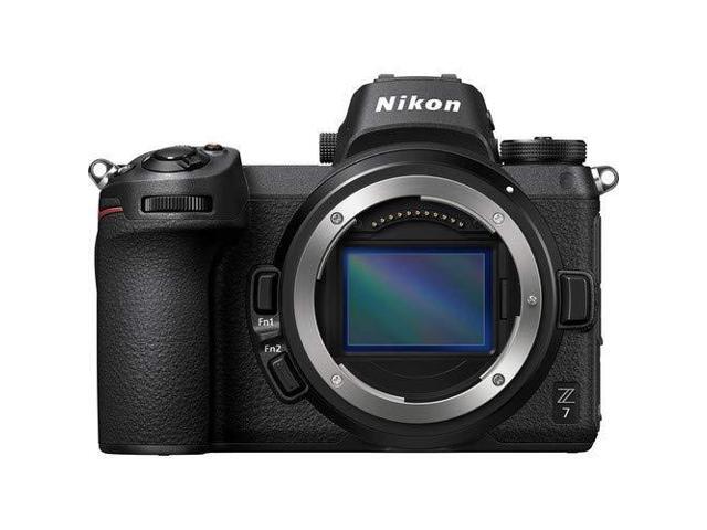 Nikon Z 7 Mirrorless FX-Format Digital Camera (Body Only) - Bundle 64GB Memory Card + EN-EL15 Li-on Battery + External Rapid Charger + 72mm 3 Pc...
