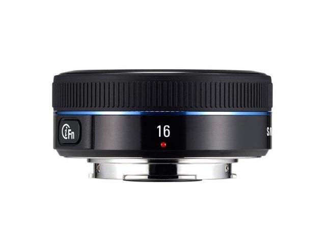 Samsung NX 16mm f/2.4 Camera Lens (Black) - Fixed