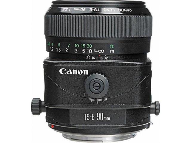 Canon TS-E 90mm f/2.8 Tilt-Shift Lens (Intl Model) - Prime + Artistic Portraiture + Product Photography With: Pro UV/CPL/F, Macro + Graduated...