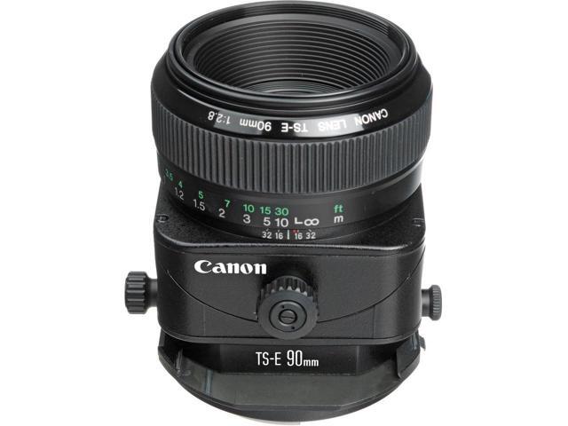 Canon TS-E 90mm f/2.8 Tilt-Shift Lens (Intl Model) - Prime + Artistic Portraiture + Product Photography With: Pro UV/CPL/F, Macro + Graduated...