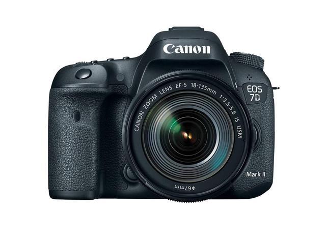 Canon EOS 7D Mark II DSLR Camera with 18-135mm f/3.5-5.6 IS USM Lens -Lens Kit + 20.9 MP + Dual Digic 6 + Full HD + 32 GB Memory Card + Filters +...