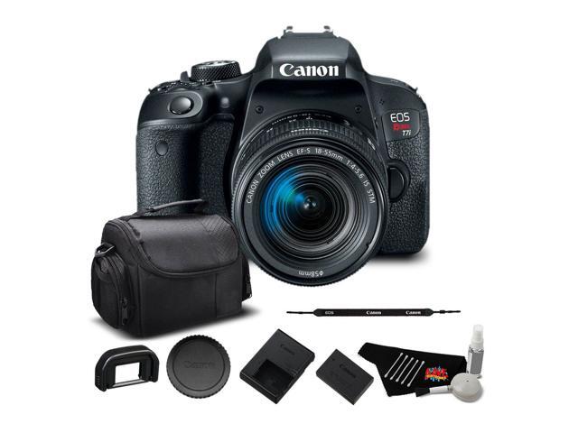 Canon EOS Rebel T7i Digital SLR Camera with 18-55mm Lens 1894C002 - Starter Bundle
