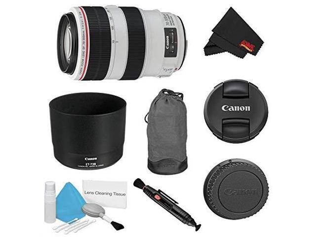 Canon EF 70-300mm f/4-5.6L IS USM Lens Bundle (Intl Model)