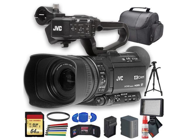 Photos - Camcorder JVC GY-HM180 Ultra HD 4K  with HD-SDI  With Extra Batt (GY-HM180U)
