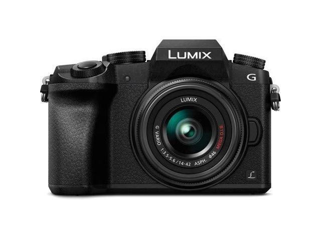 Panasonic Lumix DMC-G7 Mirrorless Digital Camera with 14-42mm Lens - Starter Bundle