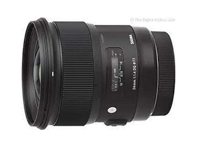 Sigma 24mm f/1.4 DG HSM A Wide-Angle-Prime Lens for Nikon F-Mount Cameras - International Version (No Warranty)