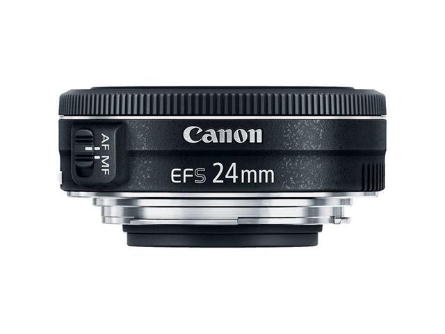 Canon EF-S 24MM F2.8 STM Camera Lens (International Model) + 3 Pcs Filter Kit + Cleaning Kit