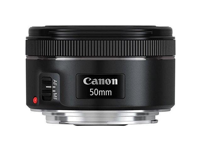 Canon EF 50 F 1.8 STM Lens Camera Lens (International Model) + 3 Pcs Filter Kit + Cleaning Kit