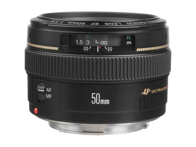 Canon EF 50mm f/1.4 USM Camera Lens + Cleaning Kit