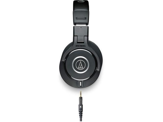Audio-Technica ATH-M40x Over-Ear Professional Studio Monitor Headphones with 6ave Cleaning Kit, Carrying Case and 1-Year