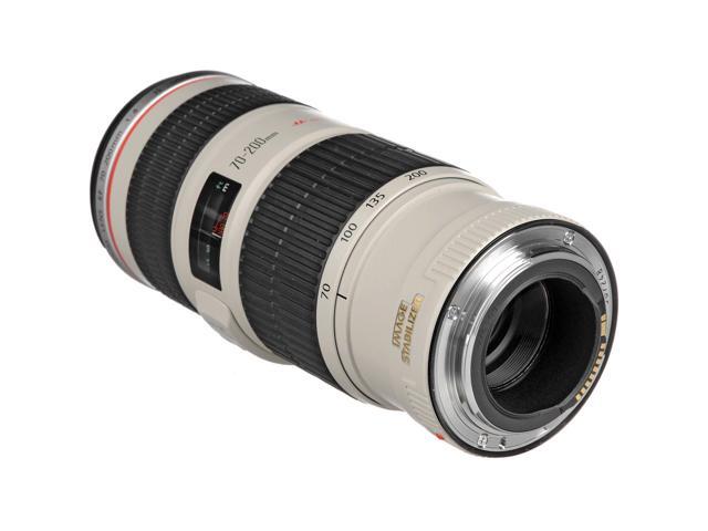 Canon EF 70-200mm f/4L is USM Telephoto Zoom Lens Bundle for Canon SLR Digital Cameras Intl Model - Advanced
