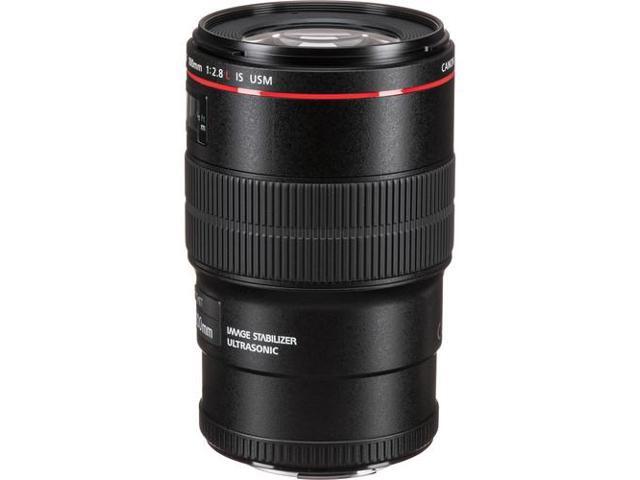Canon EF 100mm f/2.8L Macro IS USM Lens Bundle with Cleaning Kit, Filter Kits, and Padded Lens Case (Intl Model)