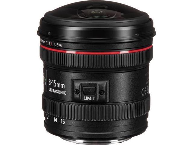 Canon EF 8-15mm f/4L Fisheye USM Ultra-Wide Zoom Lens