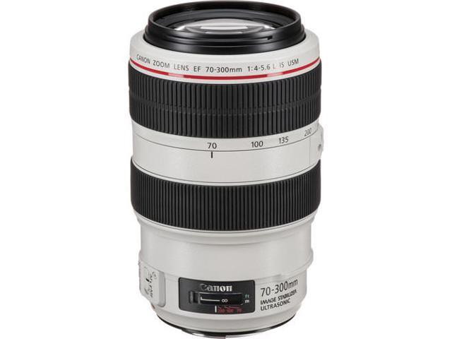 Canon EF 70-300mm f/4.0-5.6 L IS USM Lens - White