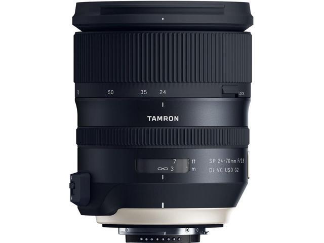6Ave Tamron SP 24-70mm f/2.8 Di VC USD G2 Lens for Nikon F (International Model) + 82mm UV Filter + Lens Cap Keeper + Mi