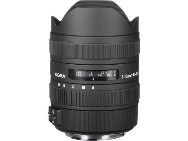 Sigma 8-16mm f/4.5-5.6 DC HSM Lens for Canon EF (203101) and Cleaning Accessories Bundle