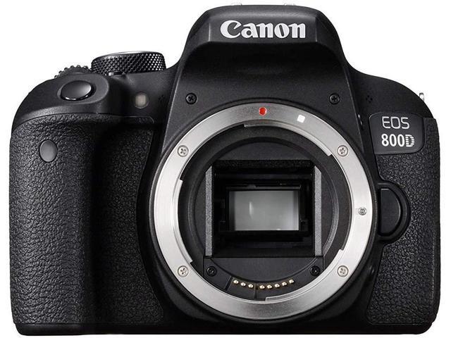 Canon EOS 800D (Rebel T7i) Body Only Kit Bundle SanDisk 32gb SD Card + Deluxe DSLR Cleaning Kit + MORE - International