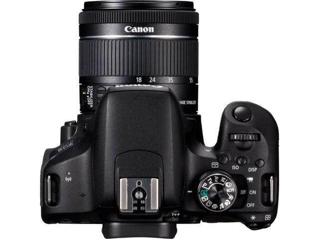 Canon EOS 800D (Rebel T7i) 18-55mm IS STM Lens Bundle SanDisk 32gb SD Card + 3PC Filter Kit + MORE - International