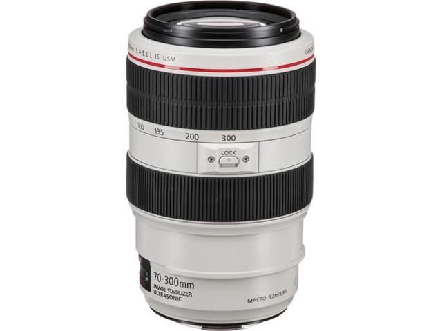 Canon EF 70-300mm f/4.0-5.6 L IS USM Lens - White
