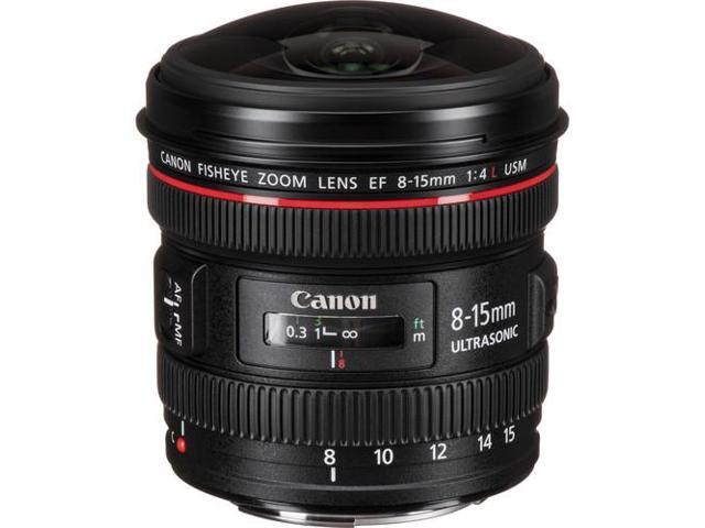 Canon EF 8-15mm f/4L Fisheye USM Ultra-Wide Zoom Lens