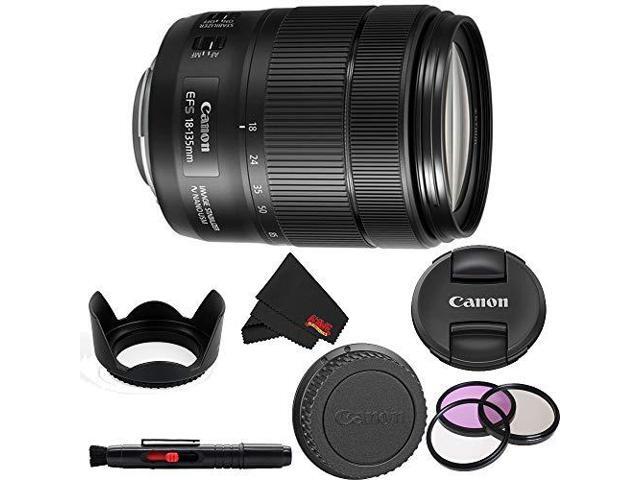 canon ef-s 18-135mm f/3.5-5.6 is usm lens (international model) standard bundle