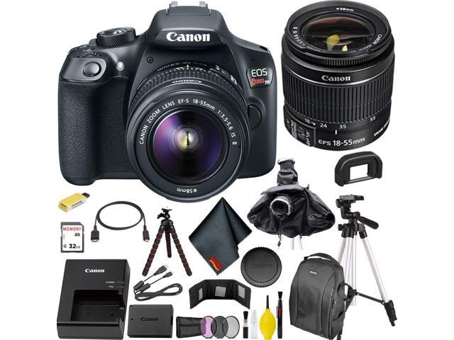 Canon EOS Rebel T6 DSLR Camera with 18-55mm Lens On-The-Go Kit