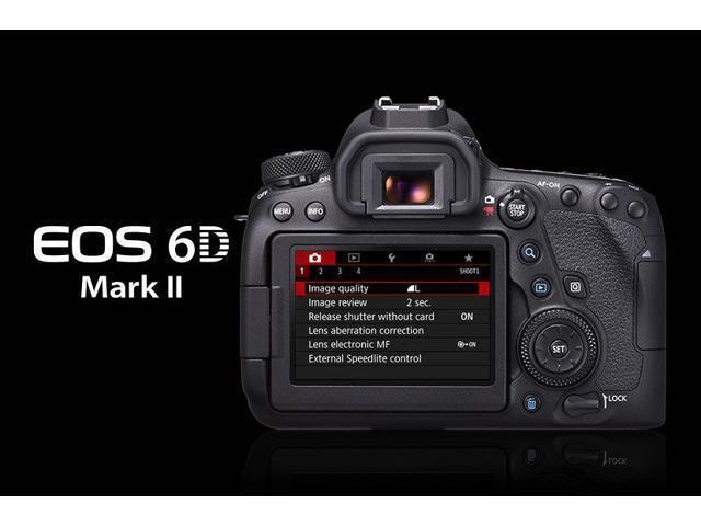 Canon EOS 6D Mark II DSLR Camera (Body Only) with Battery Grip, Cleaning Kit Starter Bundle International Model