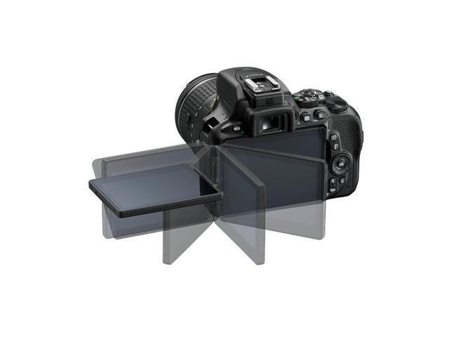 Nikon D5600 DSLR Camera International Version (No Warranty) Extra Battery & Accessories Bundle