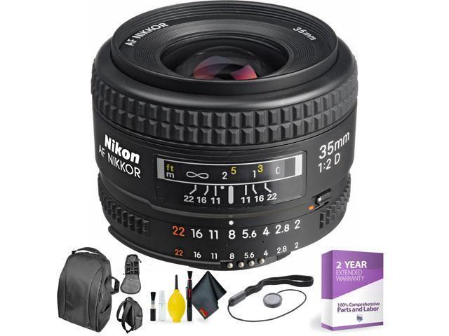 AF NIKKOR 35mm f/2D Lens + Deluxe Lens Cleaning Kit (International Model)