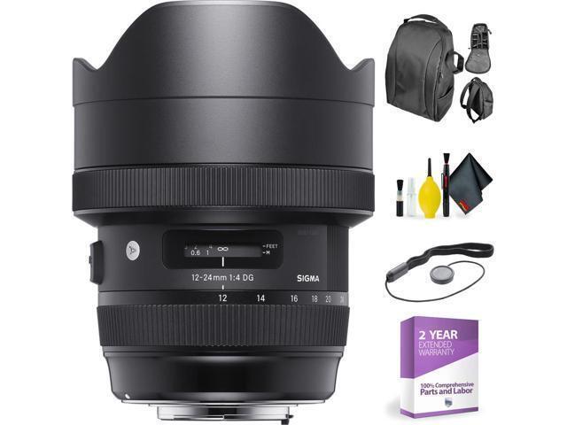 12-24mm f/4 DG HSM Art Lens for Nikon F + Deluxe Lens Cleaning Kit (International Model)