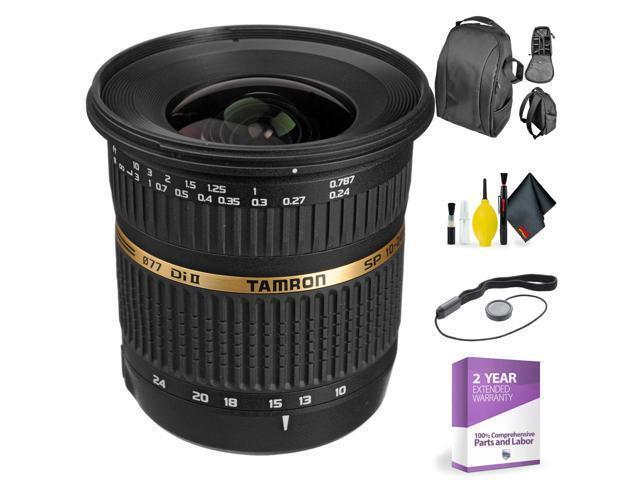 SP AF 10-24mm f / 3.5-4.5 DI II Zoom Lens For Sony DSLR Cameras + Deluxe Lens Cleaning Kit (International Model)