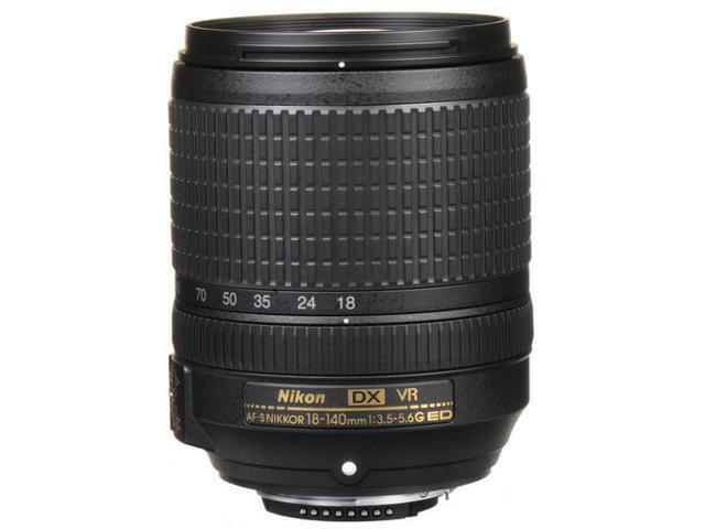 Nikon AF-S DX NIKKOR 18-140mm f/3.5-5.6G ED VR Lens (Intl Model)- Bundle