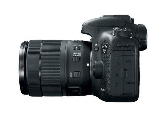 Canon EOS 7D Mark II DSLR Camera with 18-135mm f/3.5-5.6 IS USM Lens & W-E1 Wi-Fi Adapter International Model