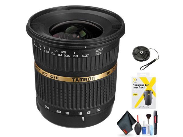 tamron sp af 10-24mm f / 3.5-4.5 di ii zoom lens for sony dslr cameras for sony a mount + accessories (international model with