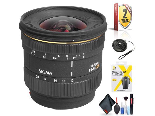 Sigma?10-20mm f/4-5.6D EX DC Lens for Sony A? for Sony A Mount + Accessories (International Model with 2 Year Warranty)