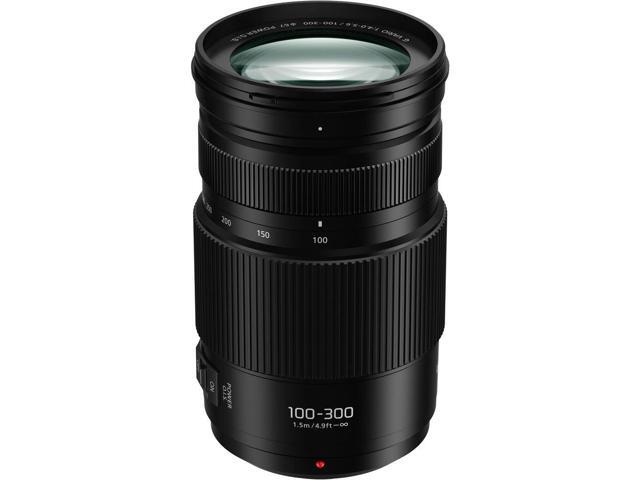 Panasonic Lumix G Vario 100-300mm f/4-5.6 II Power O. I.S. Lens for Micro Four Thirds Mount + Accessories (International