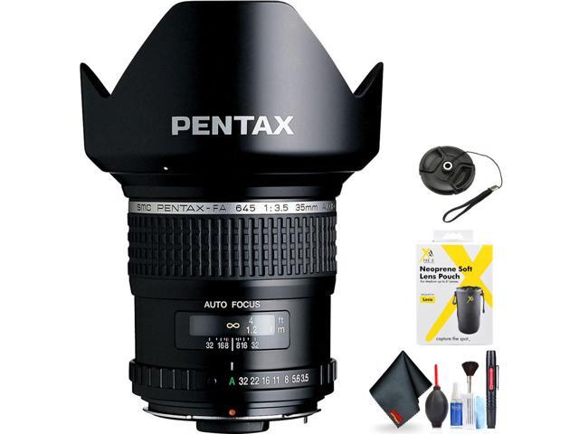 Pentax smc FA 645 35mmf/3.5 AL IF Lens for Pentax 645 Mount Mount + Accessories (International Model with 2 Year Warrant
